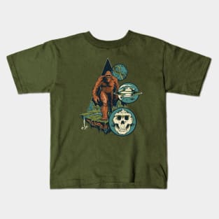 Origins of the Bigfoot Kids T-Shirt